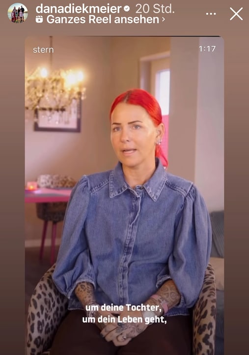 Dana Diekmeier spricht im