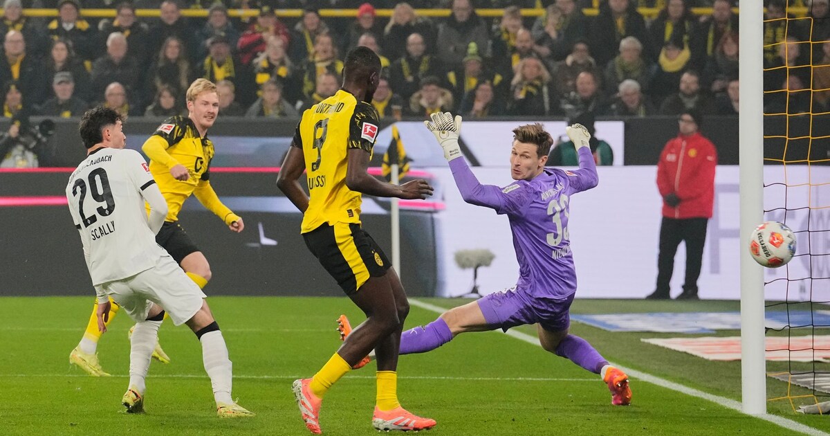 BVB dank Brandt vorn, Gladbach schnuppert am Ausgleich