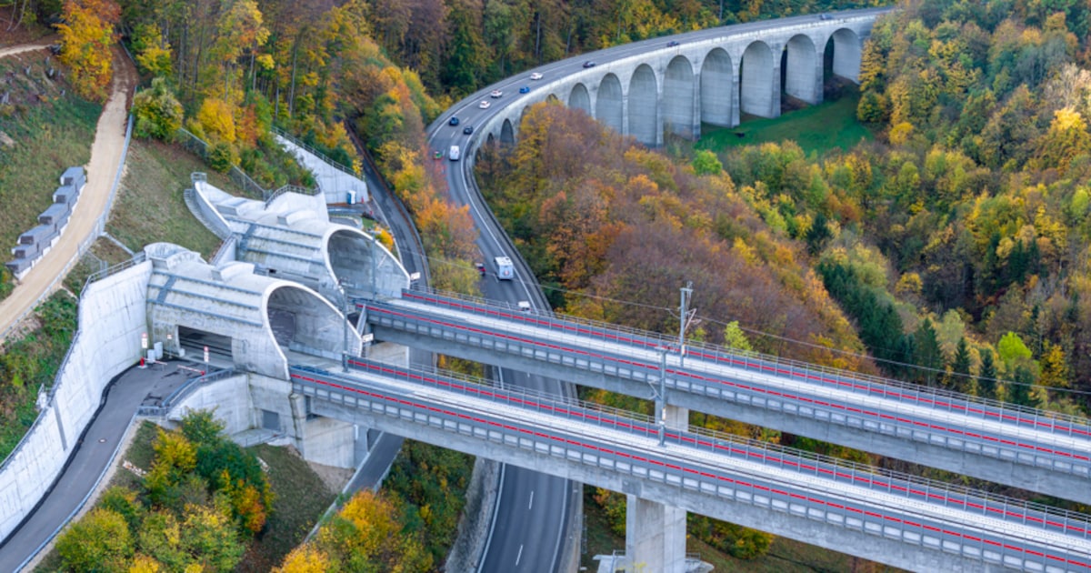 Ein Güterzug in zweieinhalb Jahren: Neue Bahnstrecke wird zum Milliardenflop, weil Steigung für Züge zu anspruchsvoll ist