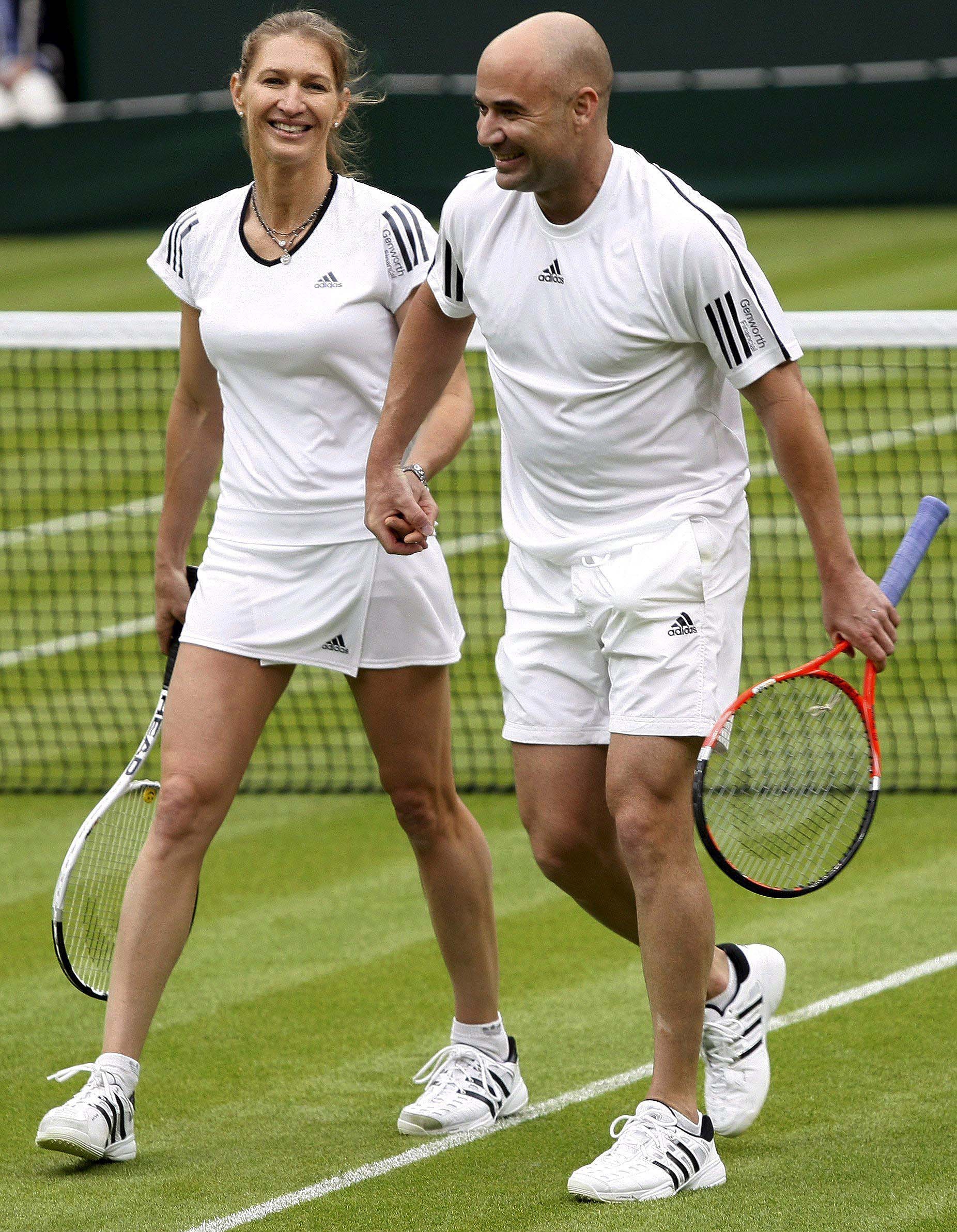 Legendäres Tennis-Paar - Andre Agassi und Steffi Graf - FOCUS