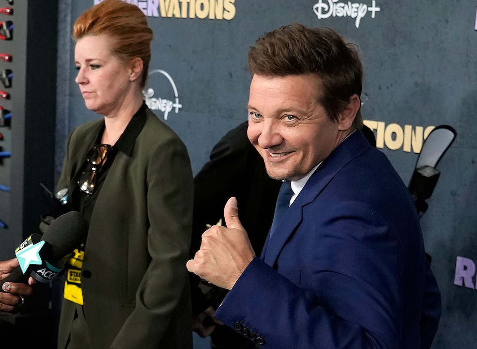 Jeremy Renner at the “Rennervations” premiere in Los Angeles.