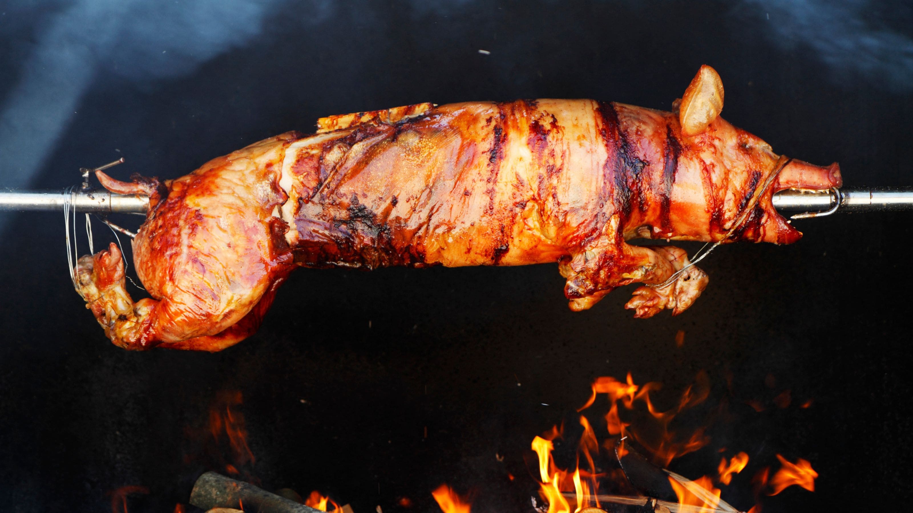 Schweine-Wettgrillen