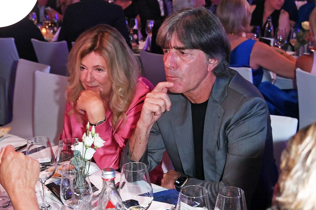 Daniela und Joachim Löw bei der Feier zum 50-jährigen Jubiläum des Europa-Parks