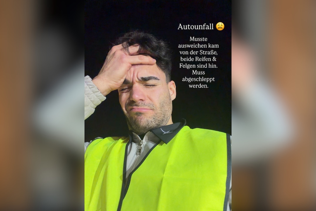 Nach dem Unfall meldet sich Stefano Zarrella bei seinen Followern.