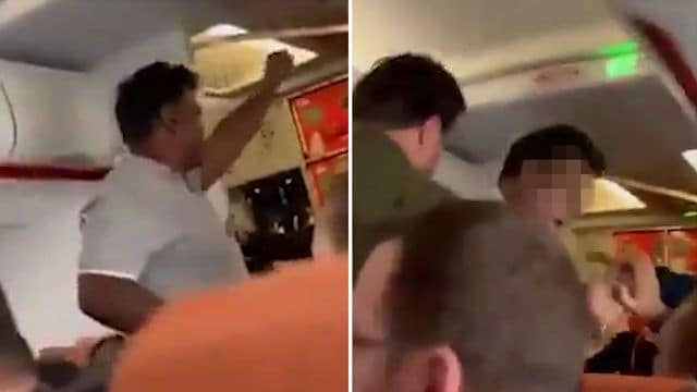 Mann ruft "Allahu Akbar" in Flugzeug - Passagiere ringen ihn gemeinsam nieder