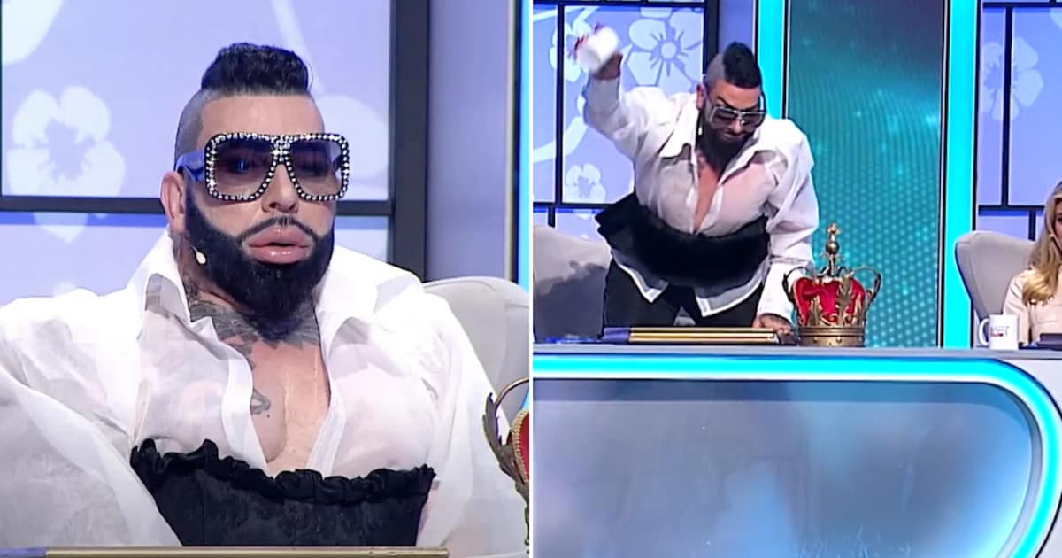 Harald Glööckler rastet plötzlich in TV-Show aus und wirft Tasse durchs Studio