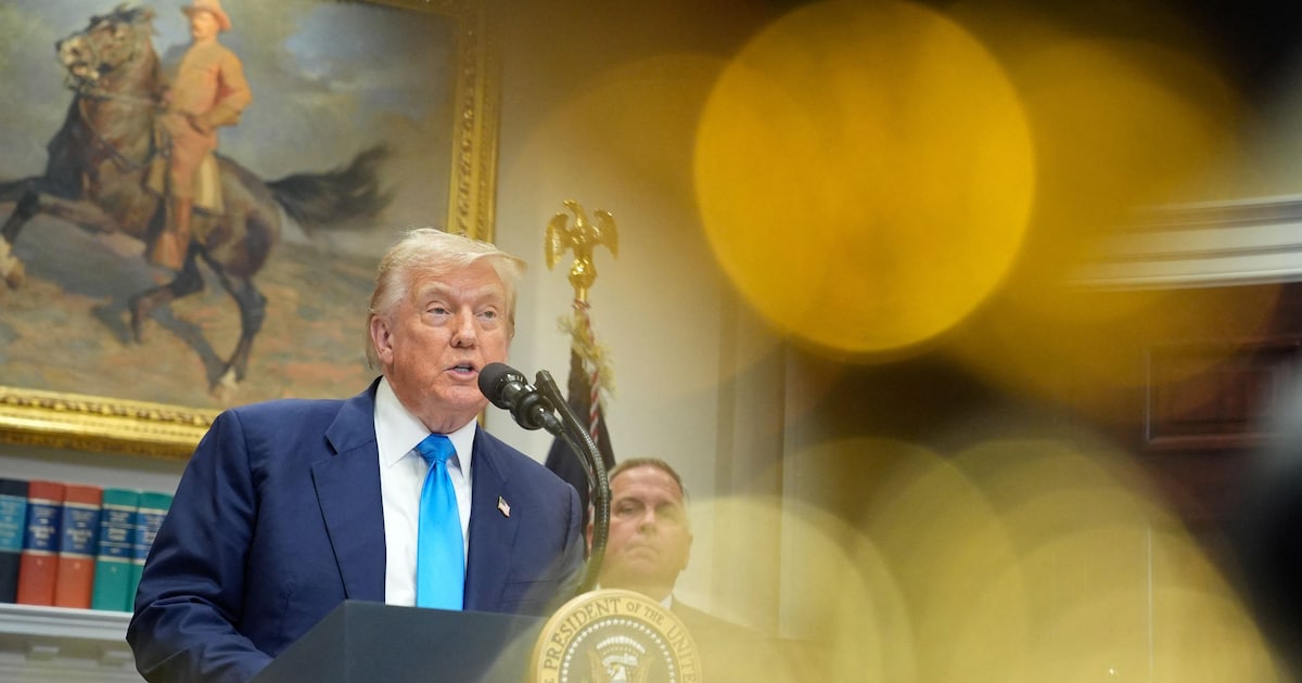 "Provokative" Äußerungen aus Russland: Trump entsendet zwei Atom-U-Boote