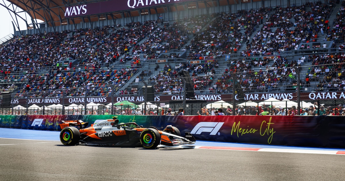 Formel 1 im Liveticker: Norris startet von der Pole ins Mexiko-Rennen