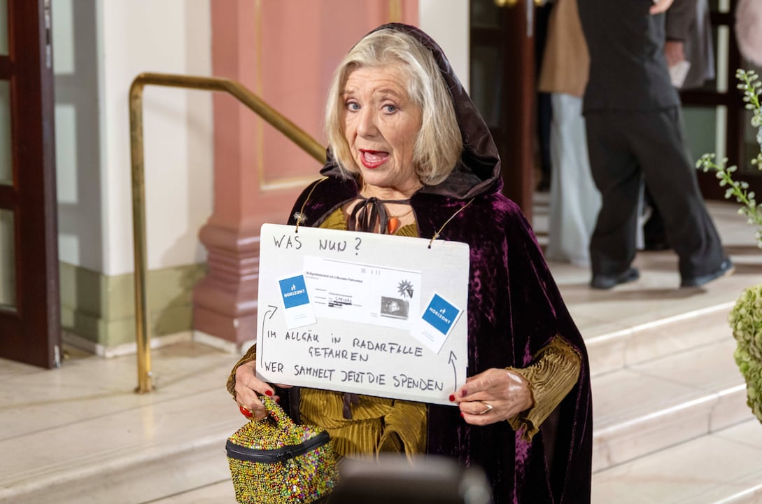 Führerschein weg: Jutta Speidel bittet mit kreativer Aktion um Spenden