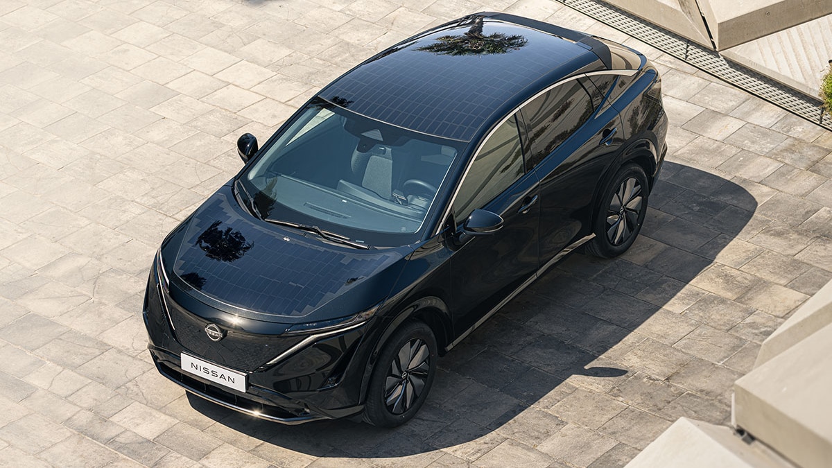 Nissan stellt solarbetriebenen Ariya als Konzept vor