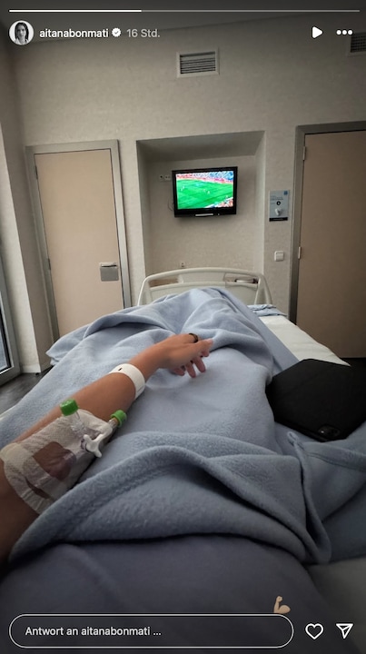 Aitana Bonmatí informa desde el hospital