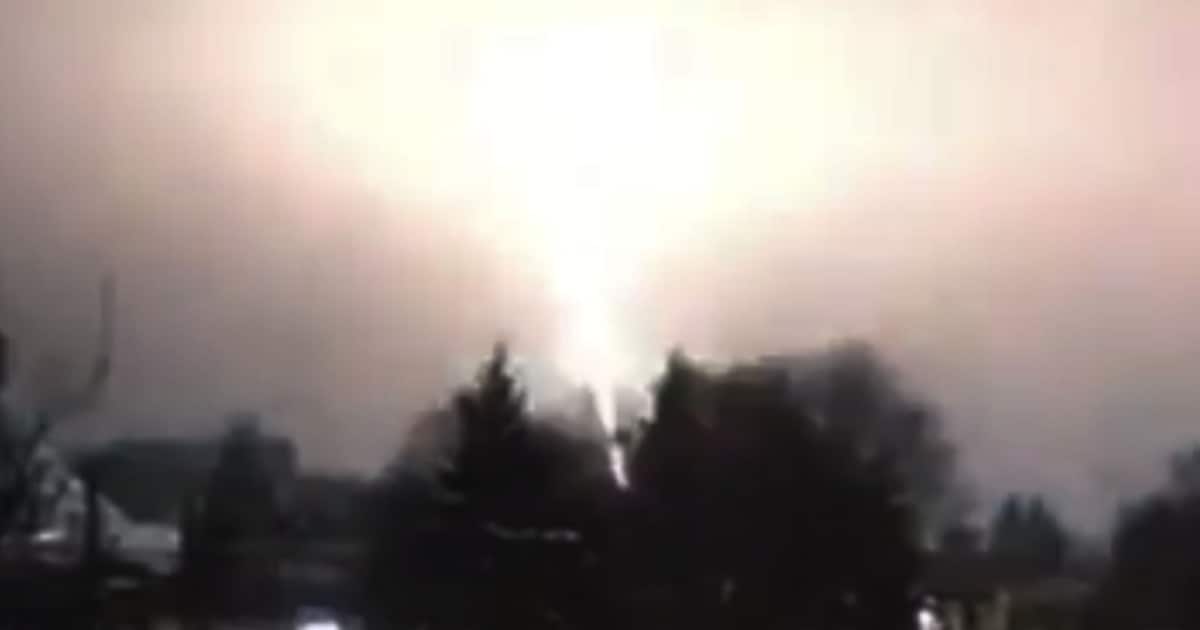 Videos show Russia's most powerful missile impacts near NATO territory