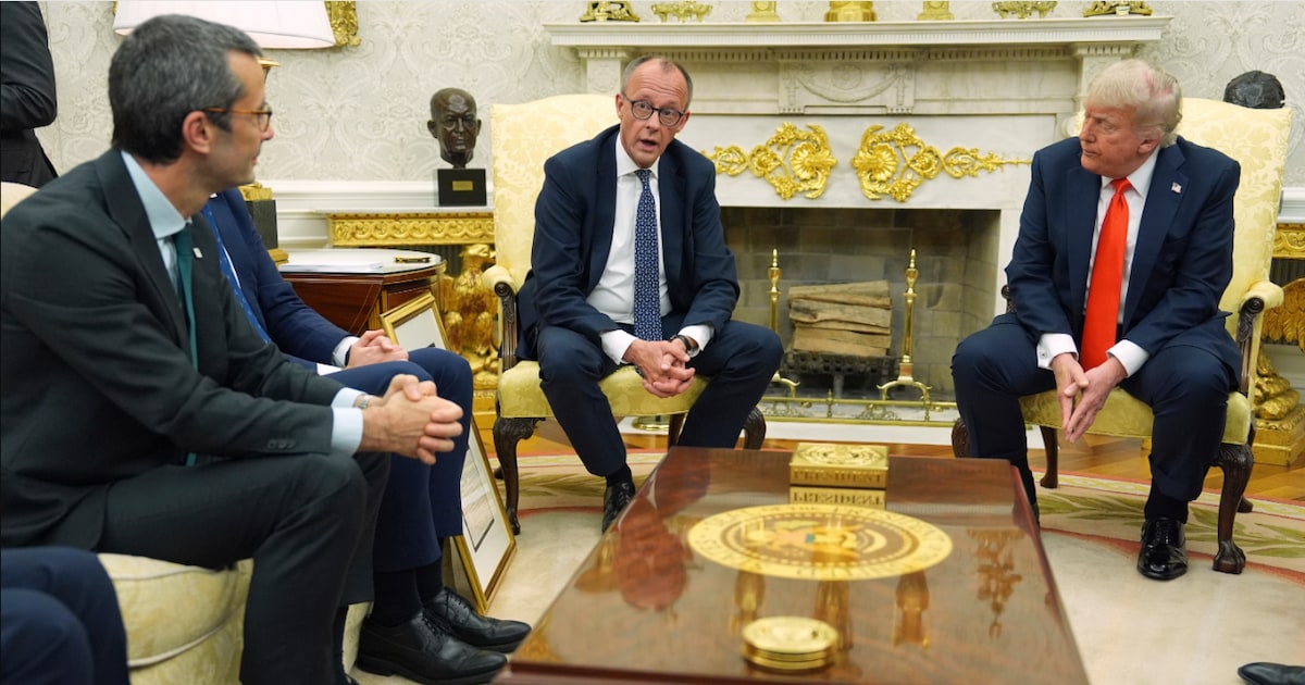 Merz has arrived at the White House! The Chancellor will now meet Donald ...
