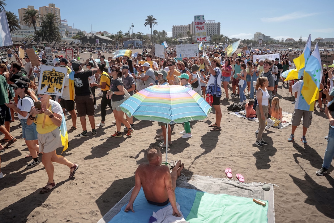 Mass tourism in Spain