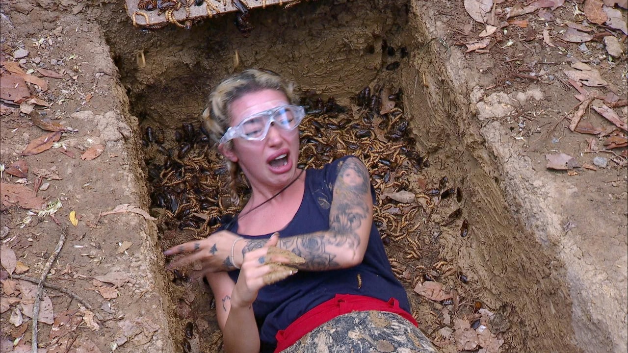 Schon zum zweiten Mal hintereinander musste Ariel im Dschungelcamp in die Prüfung