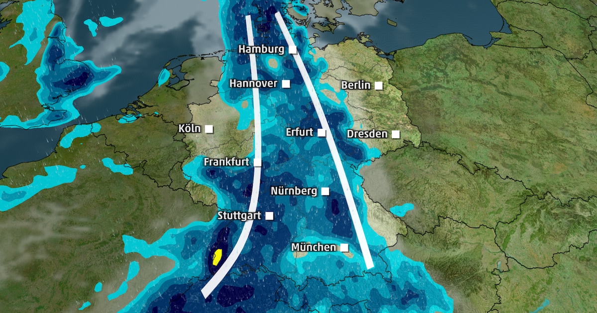 Storms will drive the 35-degree heat out of Germany this weekend