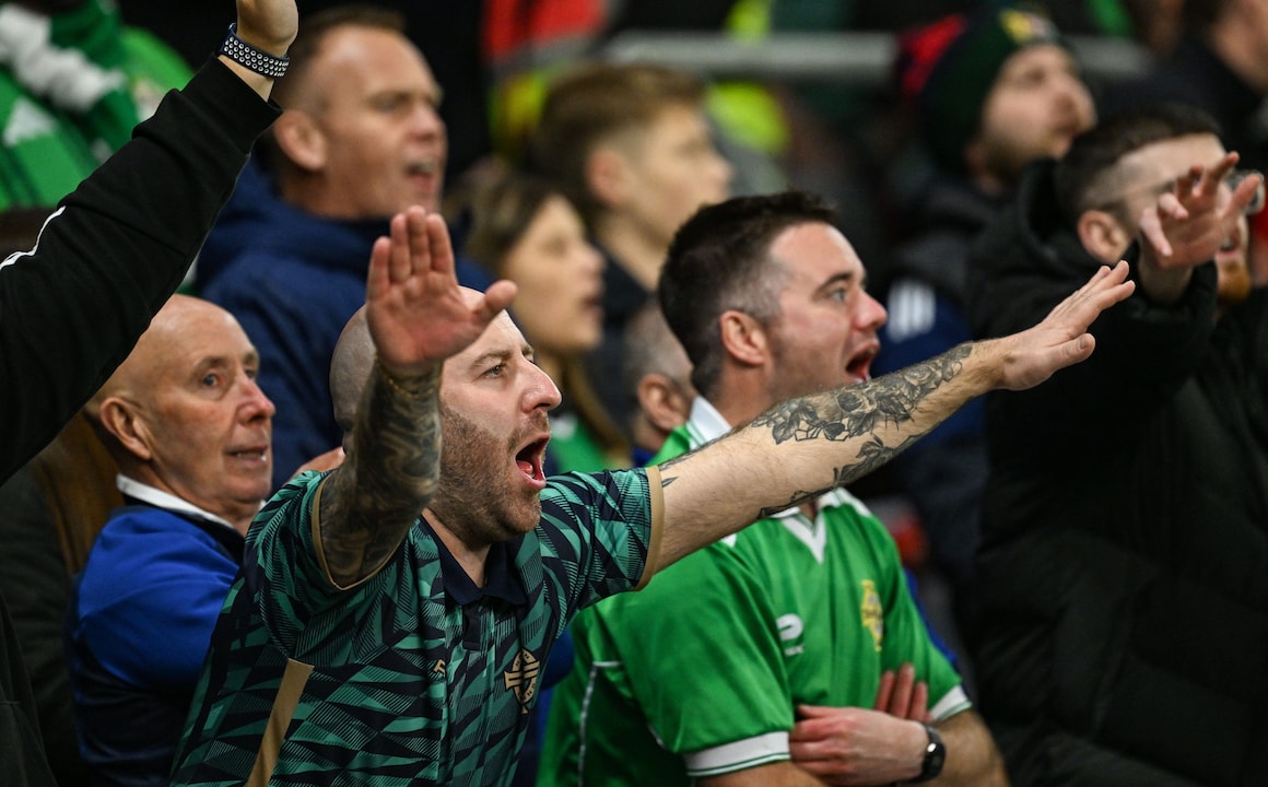 De Noord-Ierse fans maken van Belfast een thuisvesting