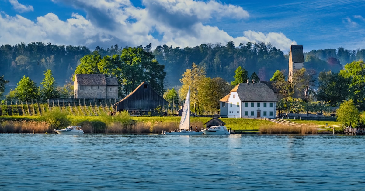 Millionaire buys peninsula in Switzerland - | suddenly the wrecking balls ...