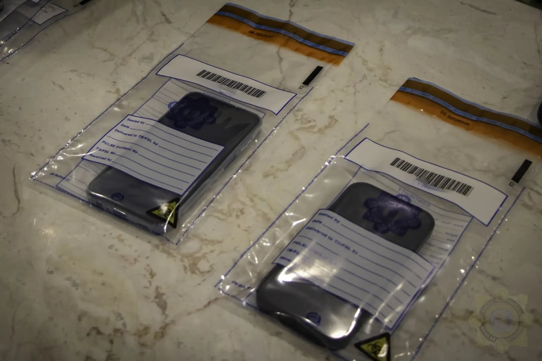 Devices confiscated by Europol.
