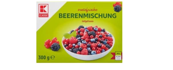 Wycofanie dotyczy mieszanki jagodowej dostępnej w Kaufland.